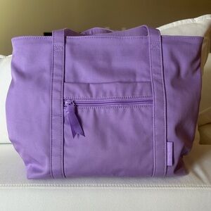 Vera Bradley Lavender Petal Small Tote Bag